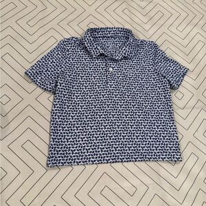 Rhoback Navy Dreidel Polo